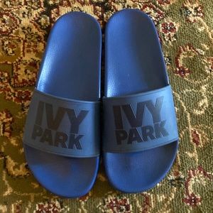 Ivy Park Slides size 39 Euro so 8.5-9 womens US
